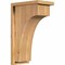 Ekena Millwork Huntington Smooth Corbel w/Backplate, Western Red Cedar, 7 1/2"W x 12"D x 20"H COR08X12X20HUN01SWR - alternate 1